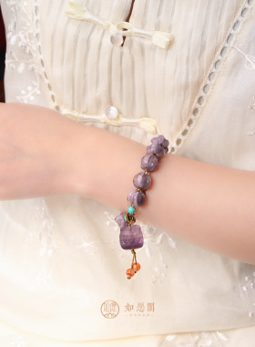 香积莲花新中式琉璃手串