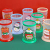 Cross-border Christmas folding pen holder creative diy
