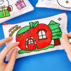 Cross-border Christmas graffiti pencil bag for toddlers