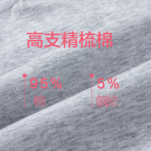 北极绒女士内裤纯棉档中腰提臀胖MM200斤加大码妈妈女三角短裤头 - 图2
