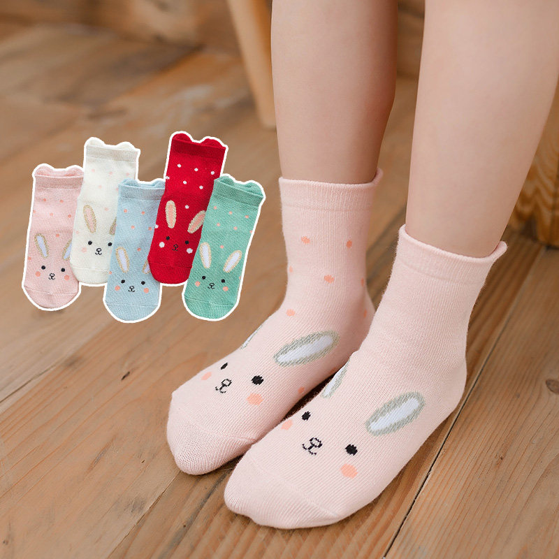 女童秋冬季中筒中大童儿童袜子 semir森马盛翊短袜/打底袜/丝袜/美腿袜