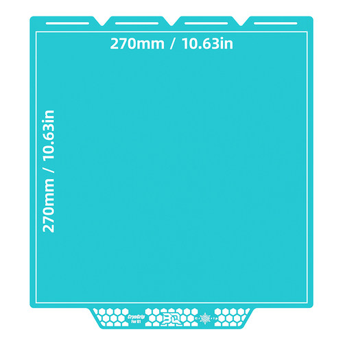 3D打印机低温打印板pei打印板冷打板增稳板适用Snapmaker U1 - 图2