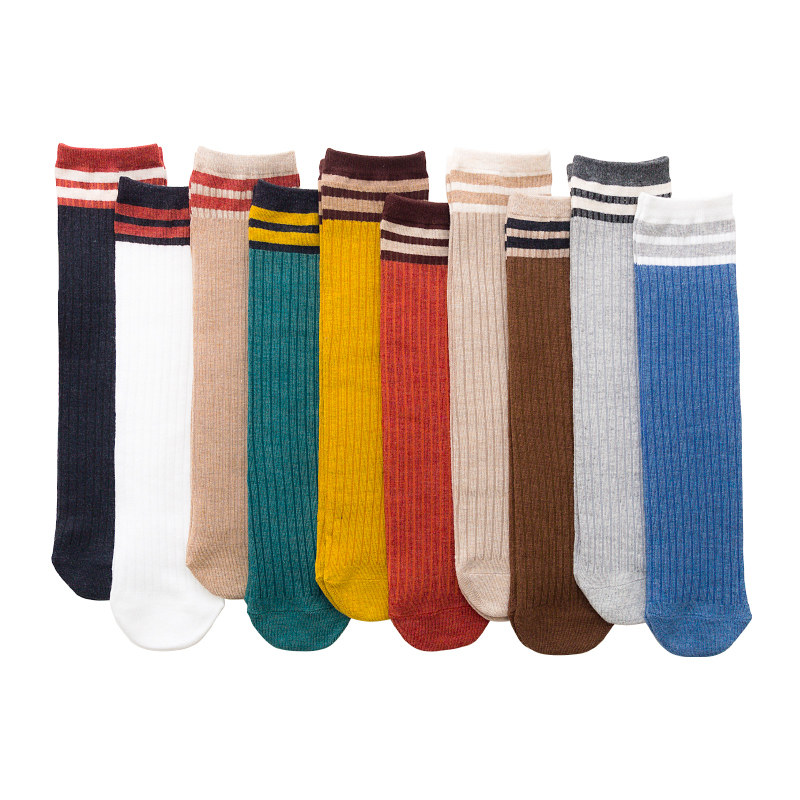 秋冬款纯棉日系加厚黑白色中筒袜 bejirog北极绒吟辰短袜/打底袜/丝袜/美腿袜