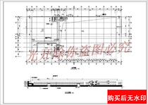 Single layer steel construction plant (inner band sandwich) building construction drawings cad drawings