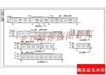 Single layer 4335 71 square rice plant workshop Architectural drawings cad drawings