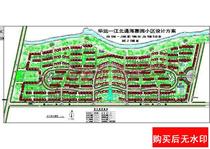 Planning drawings cad drawings in the total plane arrangement of Huajiangjiang Beitong Haijia Park