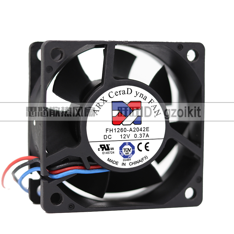 ARX CeraDyna FAN FH1260-A2042E 6025 12V 0.37A EP 变频器风扇 - 图0