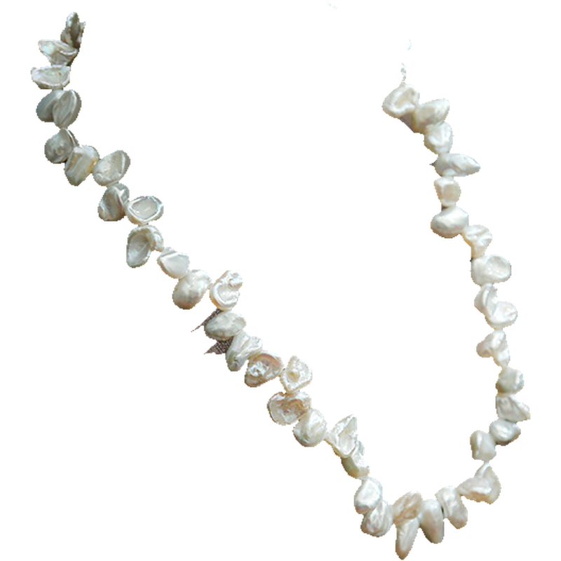 14K包金保色淡水异形珍珠项链碎银子款时尚项链锁骨链手链批发,淘宝优惠券,粉丝福利购,淘宝优惠卷