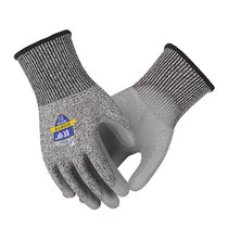 Ascending 5-level anti-cutting gloves anti-cut and anti-cutting gloves Thickened Labor Wear Resistant Work Non-slip Anti-Stab Anti-Prick All Code 1