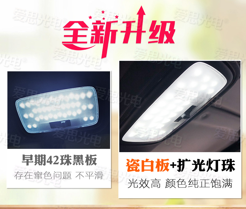 北京BJ40/BJ40L/40C/PLUS  LED阅读灯后备箱灯高亮超高亮改装灯泡