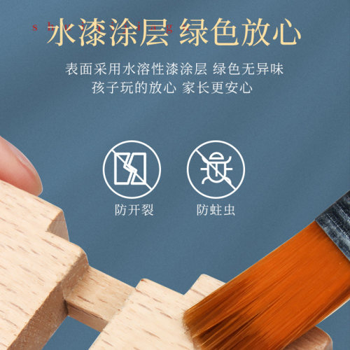 鲁班锁玩具孔明锁全套儿童益智力解扣地狱难度的九连环套装8-12岁 - 图3