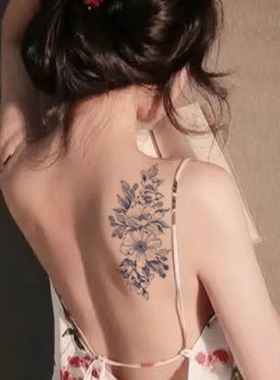 高级感花臂纹身防水男女持久仿真