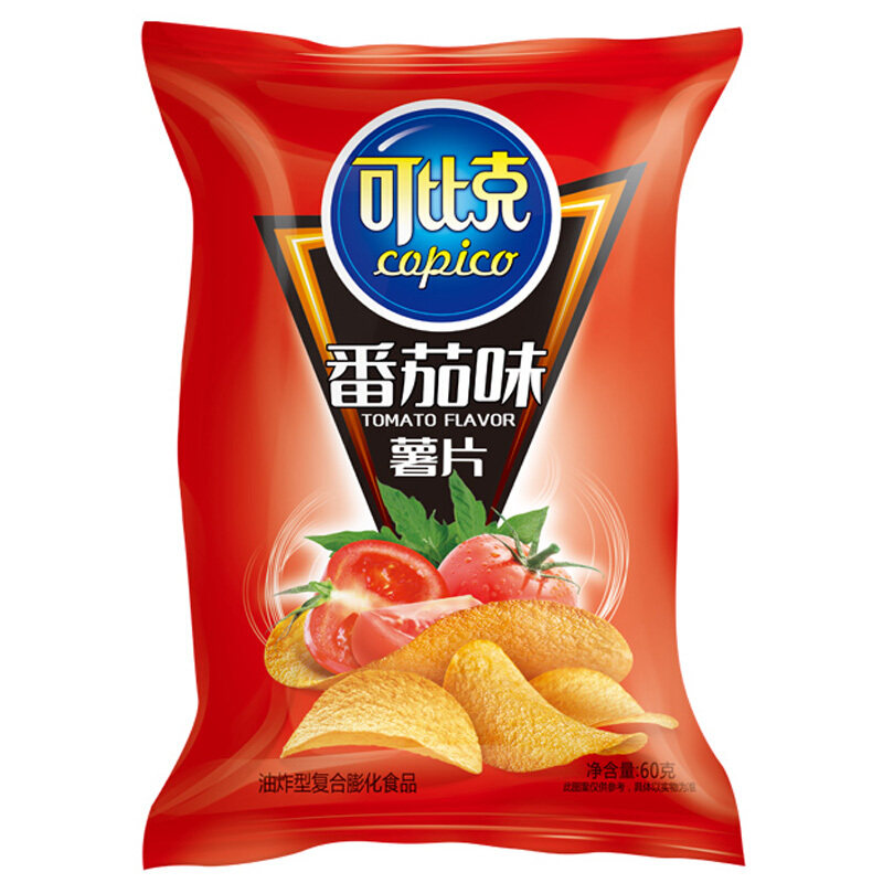 可比克整箱网红办公休闲大包超大包 宝鸿食品膨化食品