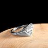 Chunfeng Sihan s925 silver jewelry personalized men's superman ring opening Thai silver precision hand jewelry accessories