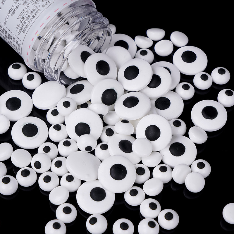 网红卡通搞怪大小眼睛糖珠蛋糕装饰摆件万圣节眼珠生日甜品台配件