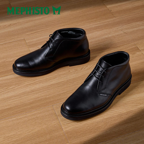 MEPHISTO/马飞仕图全新系列冬季新款加绒男靴商务休闲棉靴 GASTON - 图1