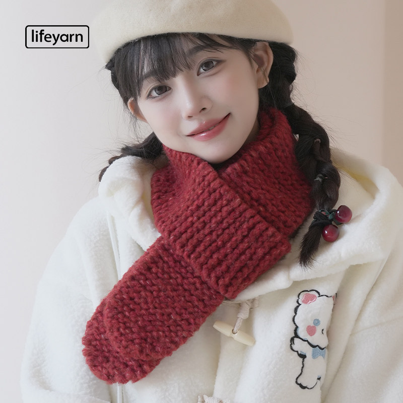 生活毛线自由 织围巾粗毛线diy解闷手作礼物送教程手工编织材料包,淘宝优惠券,粉丝福利购,淘宝优惠卷