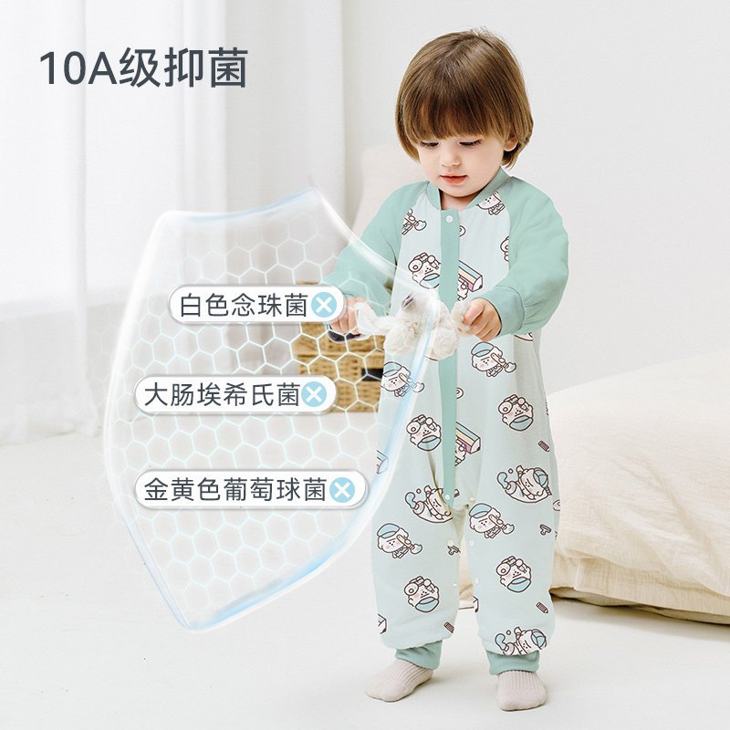 ibaby奈娃恒温婴儿睡袋儿童防踢被加厚秋冬夹棉抑菌透气睡袋,淘宝优惠券,粉丝福利购,淘宝优惠卷
