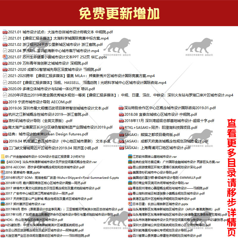 2024城市设计方案文本CAD图纸SU模型SASAKI深规院SOM视频PPT汇报-图3