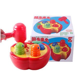 迪孚敲击果虫 打地鼠4-6-12月 1-3岁宝宝玩具 - 图1