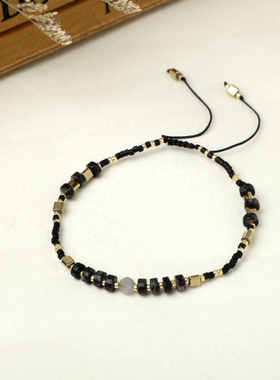 波西米亚风串珠ins同学礼物手链