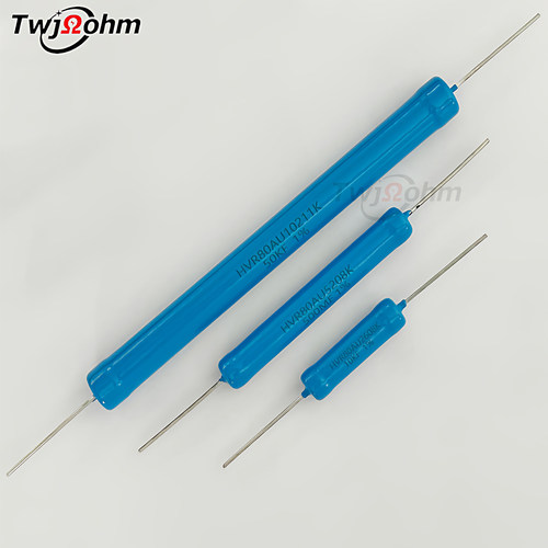 HVR80AU厚膜无感高压电阻3W5W10W10K30K1M5M20M3M50M200M250M500M - 图1