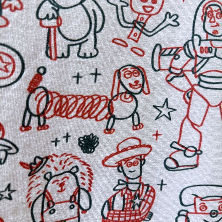 美式复古 vintage 玩具总动员胡迪翠丝  拼色纯棉重磅男女情侣T恤,淘宝优惠券,粉丝福利购,淘宝优惠卷