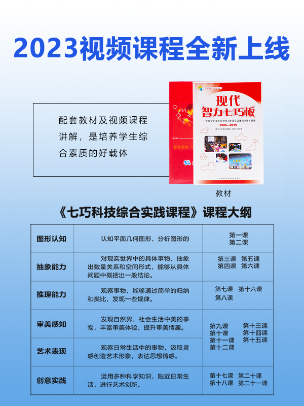 现代智力七巧板拼图幼儿园礼品儿童益智早教玩具小学生比赛套装 - 图1