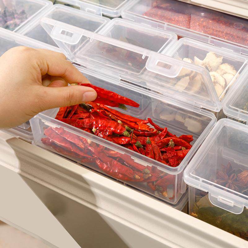 香料分装收纳盒八角桂皮花椒干辣椒分格调料罐五谷杂粮茶叶储物盒,淘宝优惠券,粉丝福利购,淘宝优惠卷