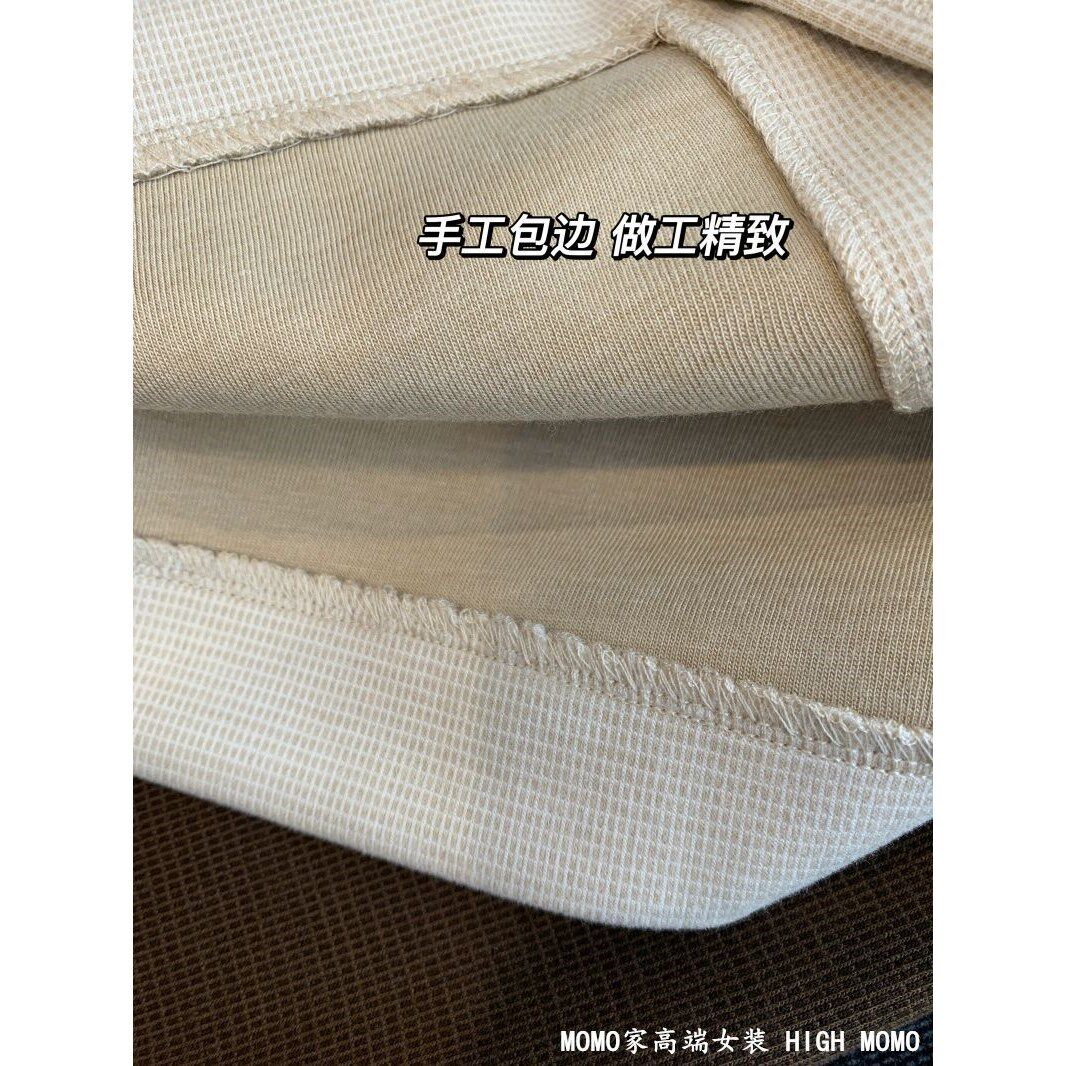 超嗲!好洋气H版立裁显瘦高品高密面料真心好加厚羊毛半身裙秋冬女
