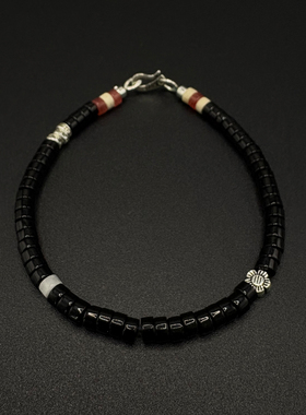 7ABSTENTIONS黑月太阳花中性手链