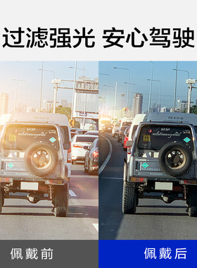 墨镜日夜两用驾驶眼镜陈伟霆同款
