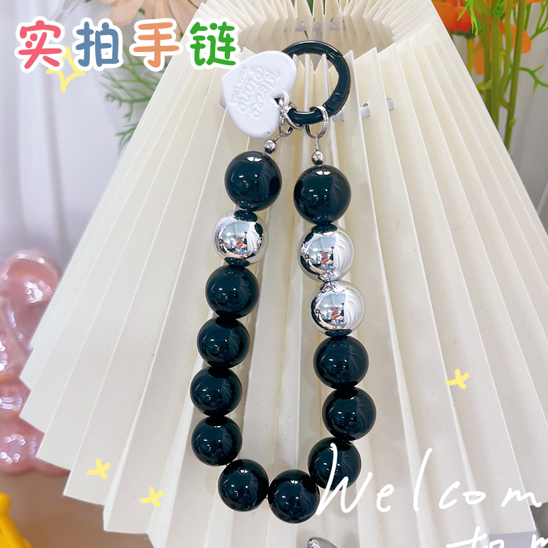 适用三星M56手机壳盖乐世SM-M566B卡通黑猫手提链Galaxy M56保护套Samsung A56/55/54/S25/24气囊男女外壳 - 图3