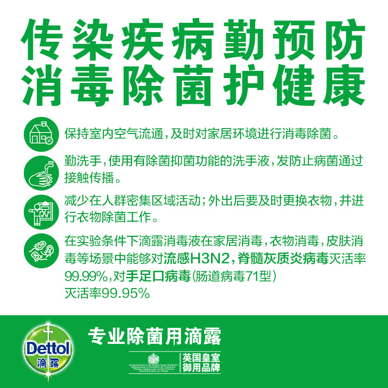 滴露家用抑菌补充袋装成人洗手液 迈藤居家日用洗手液