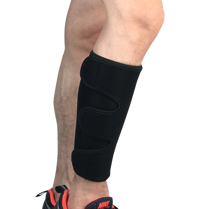 护小腿可调节压力护膝腿套户外男女登山骑行跑步足球运动护具 - 图1
