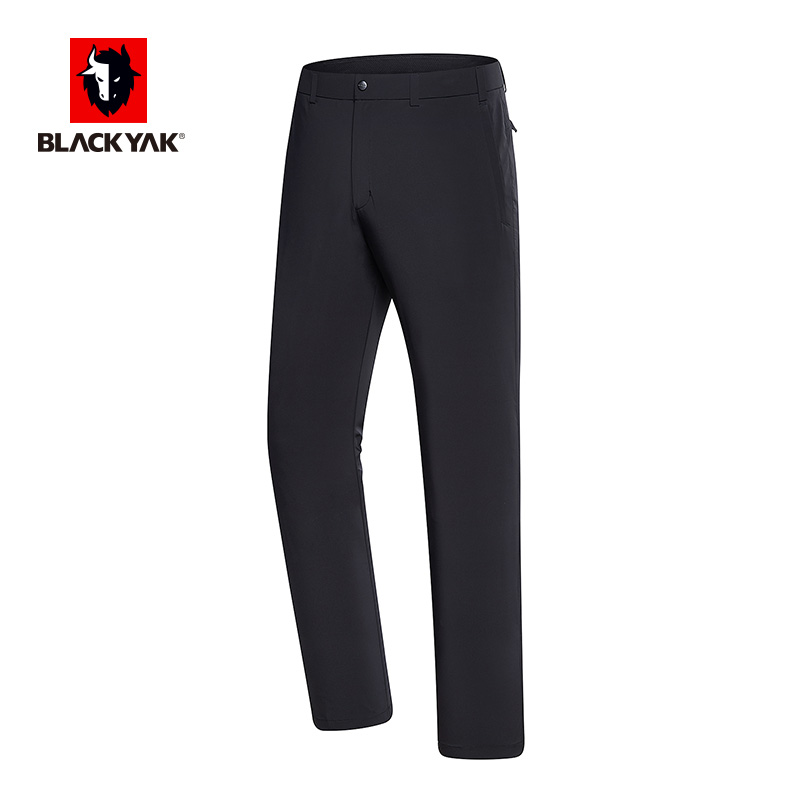 BLACKYAK/布来亚克弹力男裤夏季薄款商务休闲长裤直筒男裤MEM013 - 图1