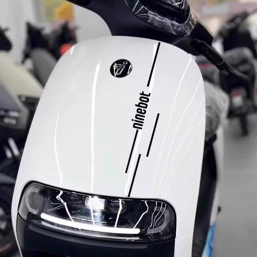 适用九号电动车M95cF90MzNzmix创意车头拉花车贴个性装饰贴纸配件,淘宝优惠券,粉丝福利购,淘宝优惠卷