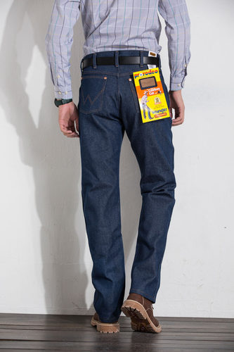 14.75oz美国正品威格wrangler直筒牛仔裤重磅未脱浆原牛00-13mwz - 图0