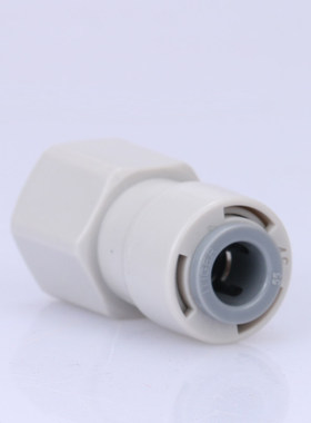 净水器2分水龙头接头 内牙M11转2分管1/4 鹅颈龙头配件中荷1809-B