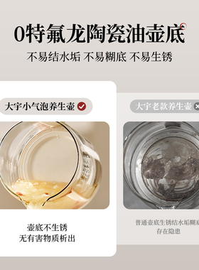 大宇养生壶【小气泡炖煮易出胶】