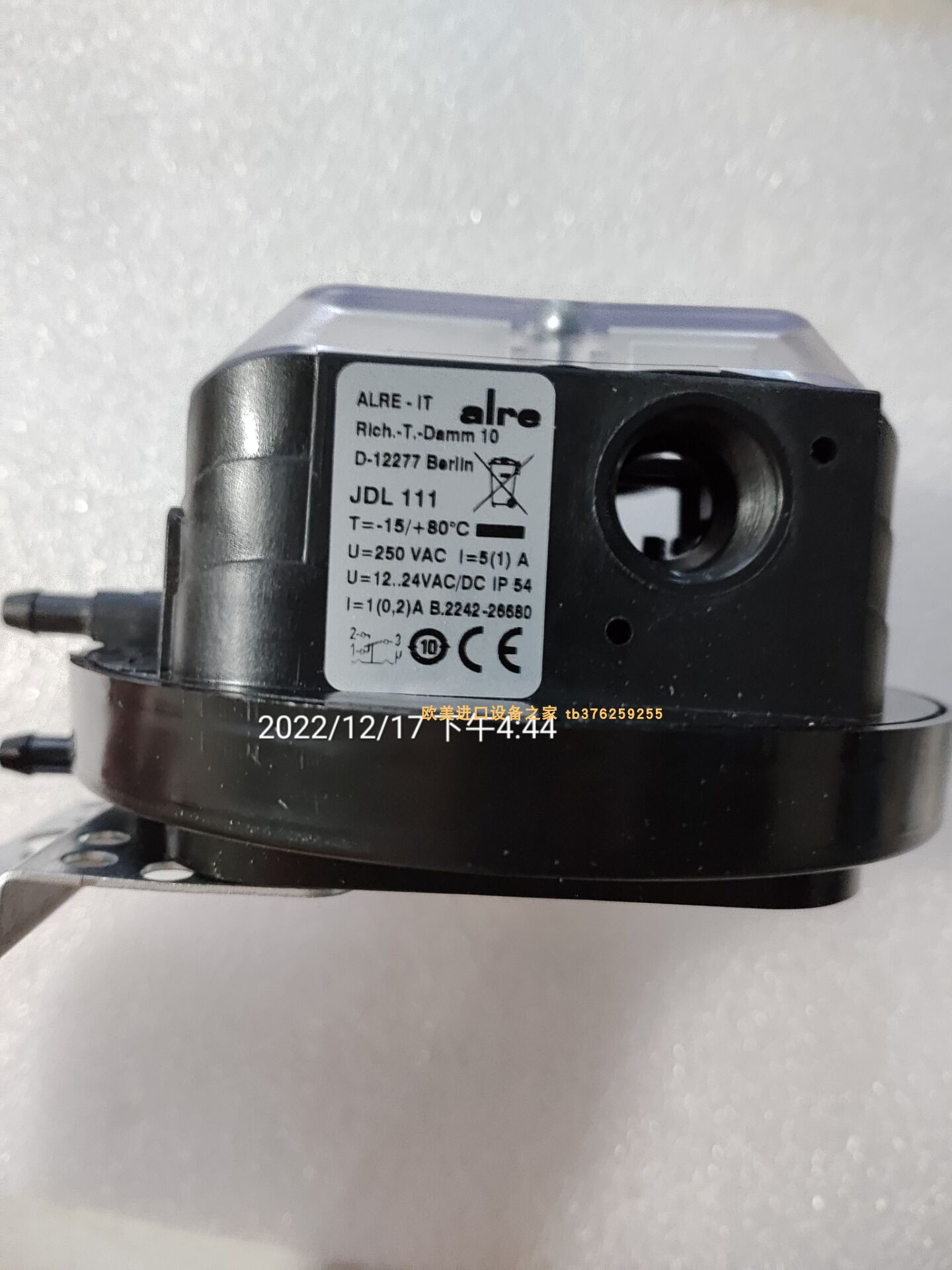 ALRE JSL-1E温度开关  HONSBERG MR1K-015GM004-11压力变送器 - 图0