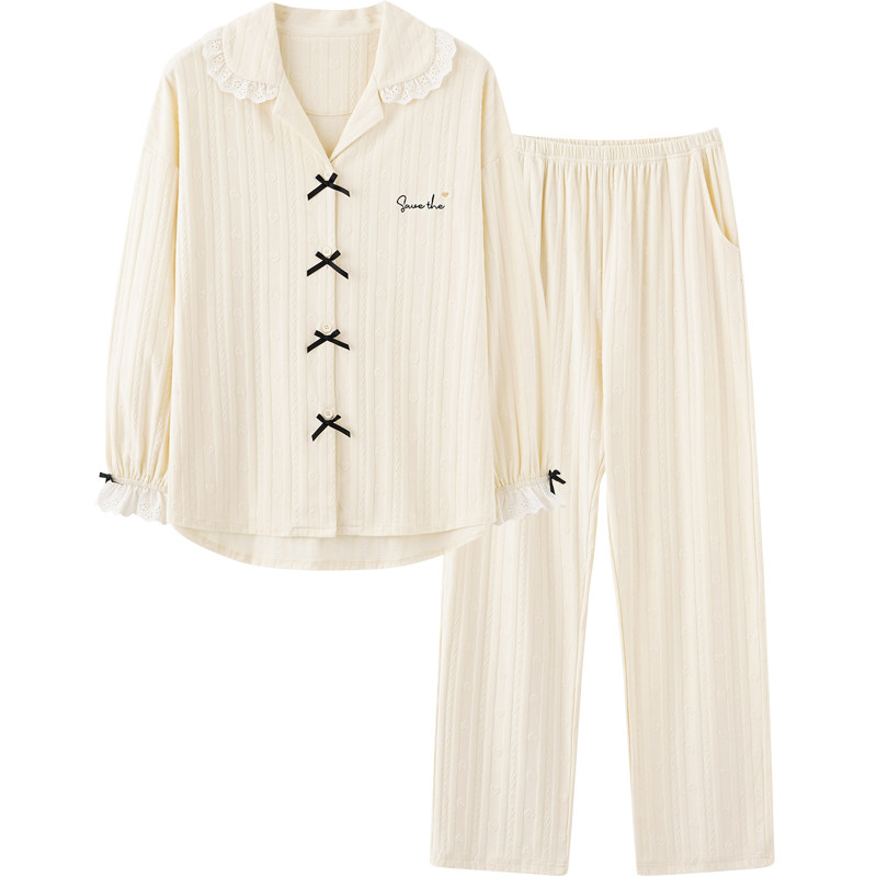 思莉太太春秋款长袖2021年新款睡衣 思莉太太睡衣/家居服套装