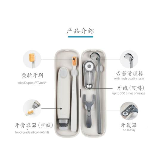 Портативное и красивое устройство для ухода за полостью рта для путешествий.