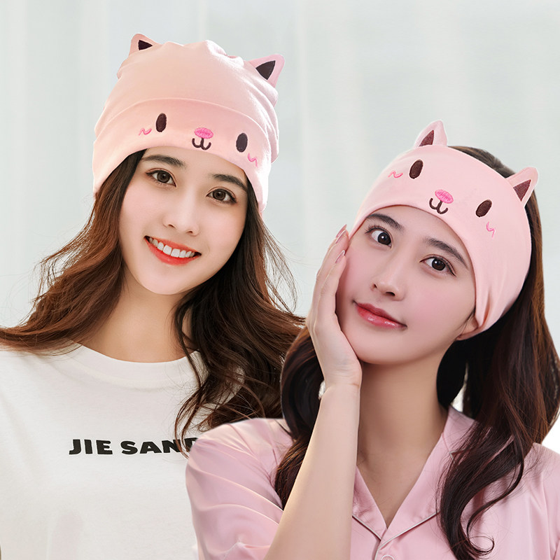 纯棉坐月子帽子孕妇产妇头巾发带秋冬季1012月份加厚款女产后用品