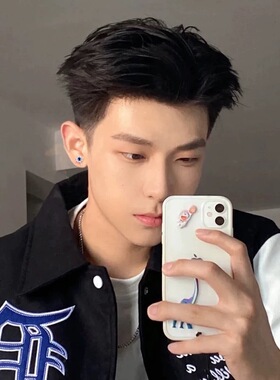 无耳洞耳饰北极星男士潮流个性磁吸耳钉磁铁耳环学生高级耳骨钉爆