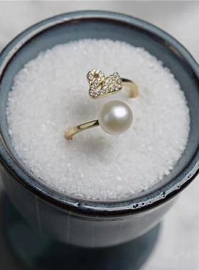 日韩甜美小天鹅满钻珍珠项链女款轻奢小众超仙设计感首饰配饰套装