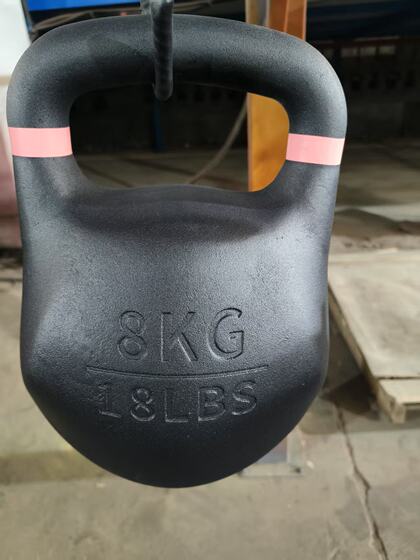 Competitive kettlebell hollow 8-36 kg competition gym men and women household cast iron muscle-building weight loss squat lifting kettle