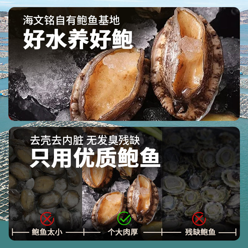 海文铭海鲜金汤双鲍鱼捞汁捞饭佛跳墙加热即食你年货年夜饭送礼,淘宝优惠券,粉丝福利购,淘宝优惠卷