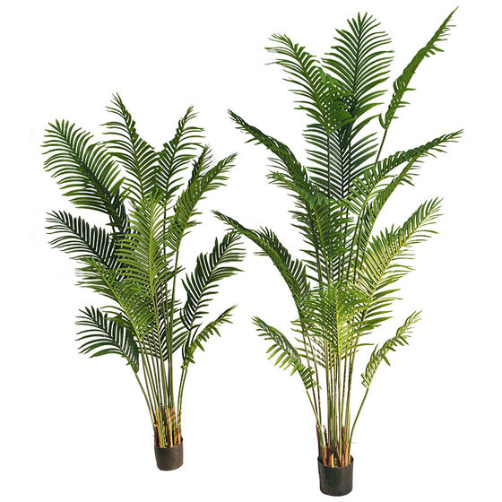 Simulated sunflower tropical floor plant potted green plants