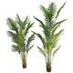 Simulated sunflower tropical floor plant potted green plants